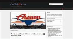 Desktop Screenshot of carclubsusa.com